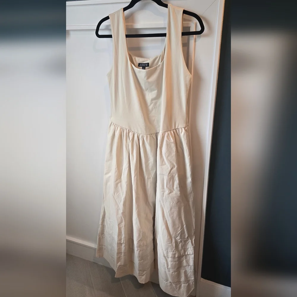 J. Crew Women's Tall drop-waist mixy dress #196 - Picture 5 of 10